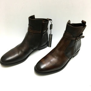 Womans size 9 39 Brown Ankle Boots Booties Italy